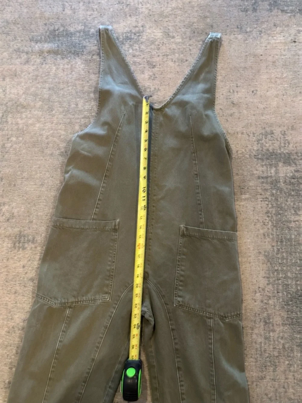 We The Free by Free People / Jumpsuit in Olive / pre-loved / EUC - Picture 9 of 16